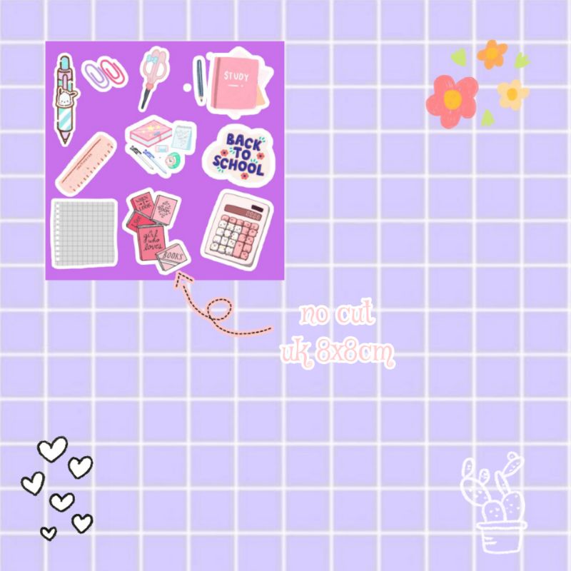 

STICKER vinyl waterproof murah AESTHETIC
