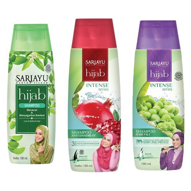 Sariayu Hijab Intense Series Shampoo 180 ml