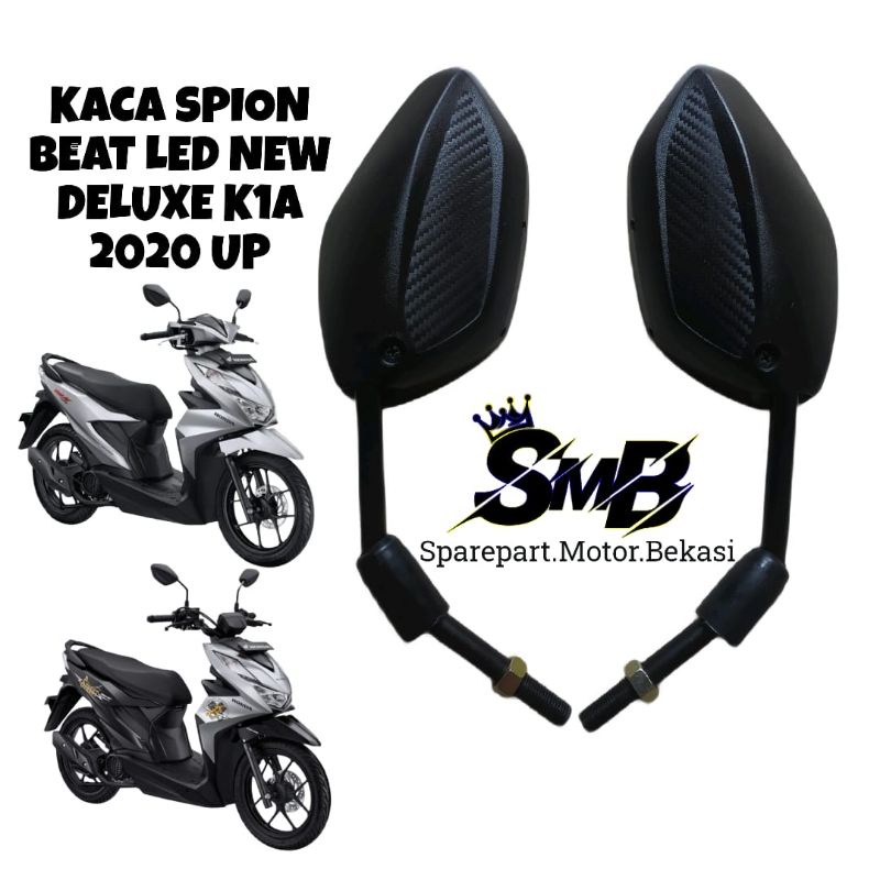 KACA SPION BEAT LED NEW SPION BEAT STREET BEAT DELUXE K1A 2020 2021 ORIGINAL SEPASANG