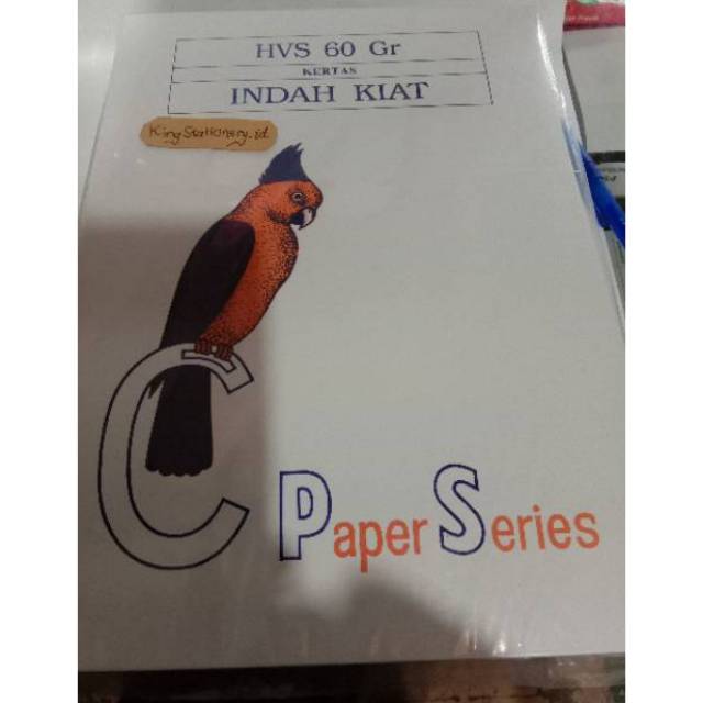 

[PACK] Kertas A4 60 gram ( kertas tipis ) Indah Kiat isi 400 lembar