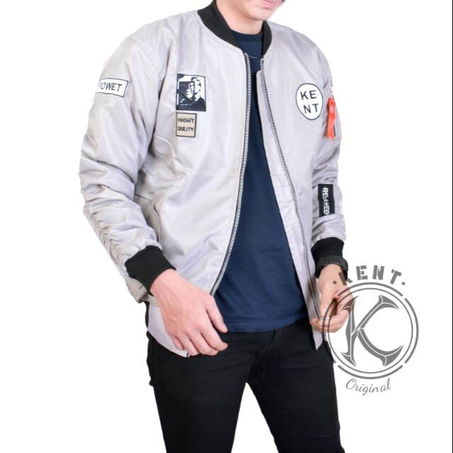 JEC ID Jaket Bomber ST MODE SERIES Elegant Premium Cloth Waterproof