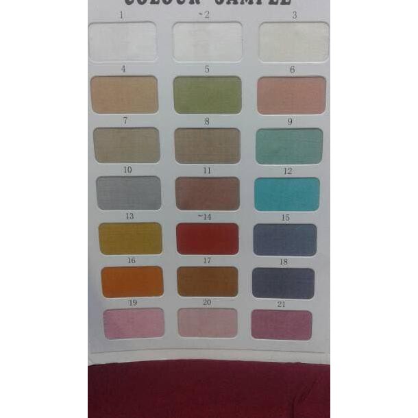 YUK BELI KAIN-BAHAN KATUN COTTON IMA SLUB'MADE IN JEPANG KEKINIAN