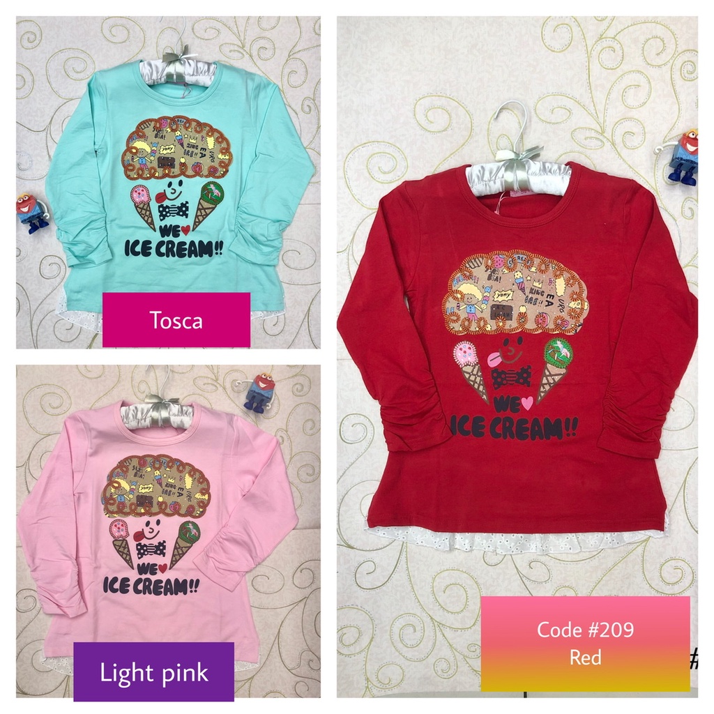 NF Baju anak import 5-8 tahun / Atasan kaos anak import