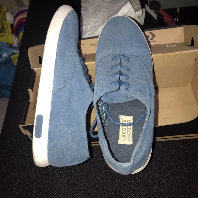 sepatu pria preloved second merek lacoste