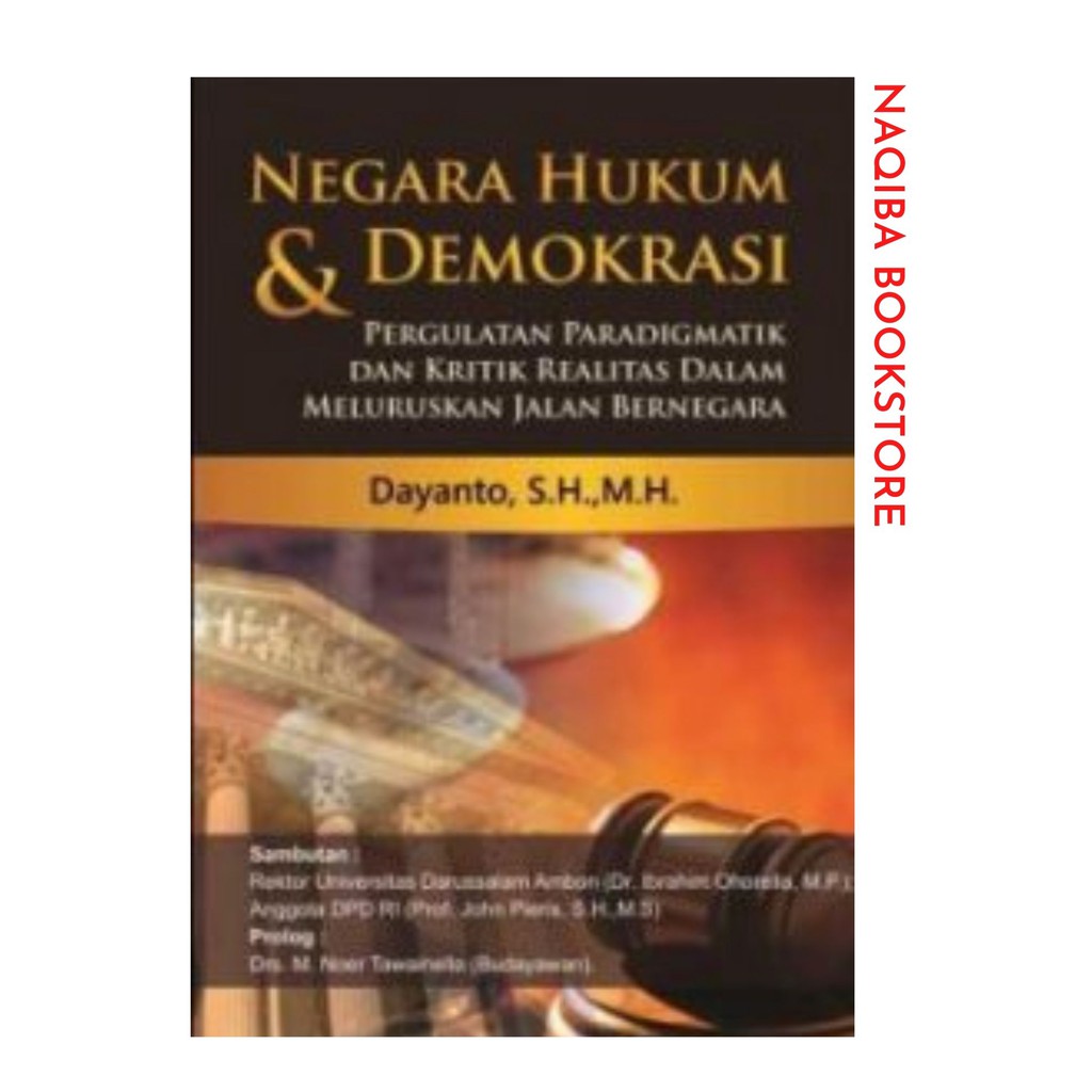 Deepublish Buku Negara Hukum dan Demokrasi DAYANTO