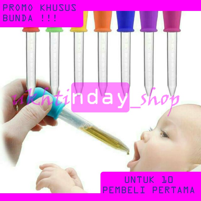 Jual pipet bayi - alat makan bayi - pipet tetes bayi - pipet obat anak ...