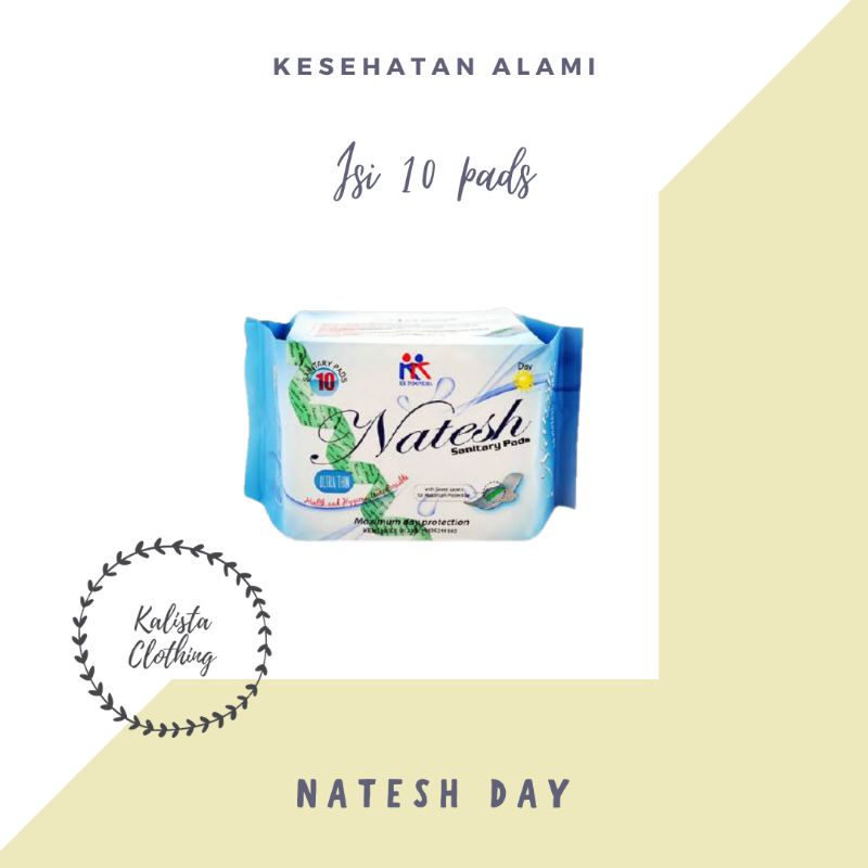 Natesh Day | Pembalut Natesh | Pembalut Herbal