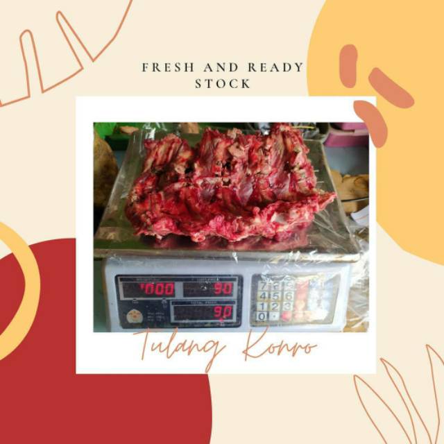 

Tulang konro 1 kg