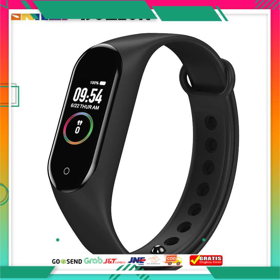 SKMEI Smartwatch Jam Tangan Pintar LED Bluetooth Heartrate Monitor M4