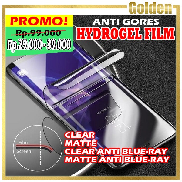 Realme C30 / C30S / C33 / C35 / C55 Screen Protector / Anti Gores HYDROGEL