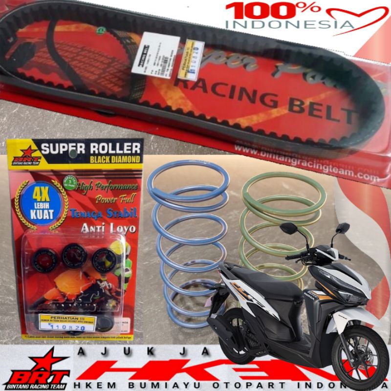 PAKET BRT CVT VARIO 150 125 NEW LED