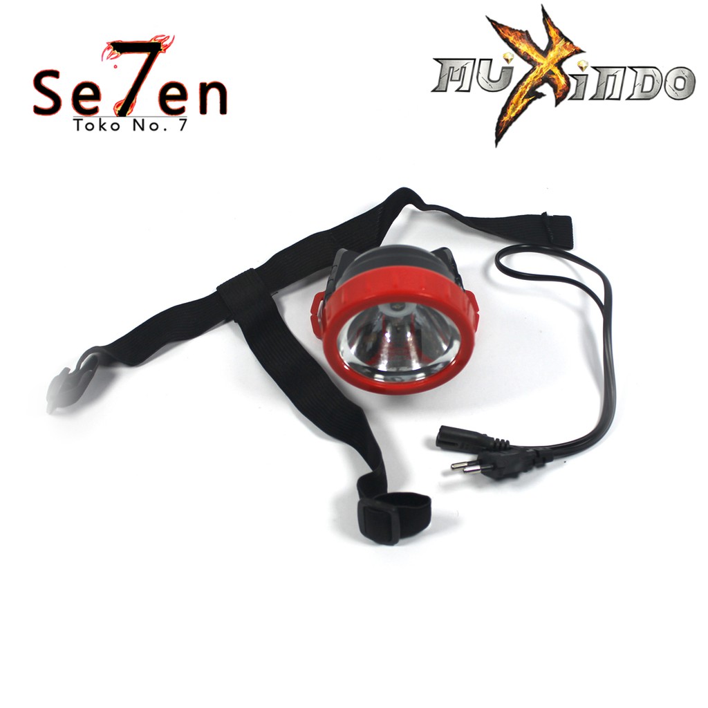 MUX-1801 Promo Senter Kepala Recharger Super Terang Headlamp