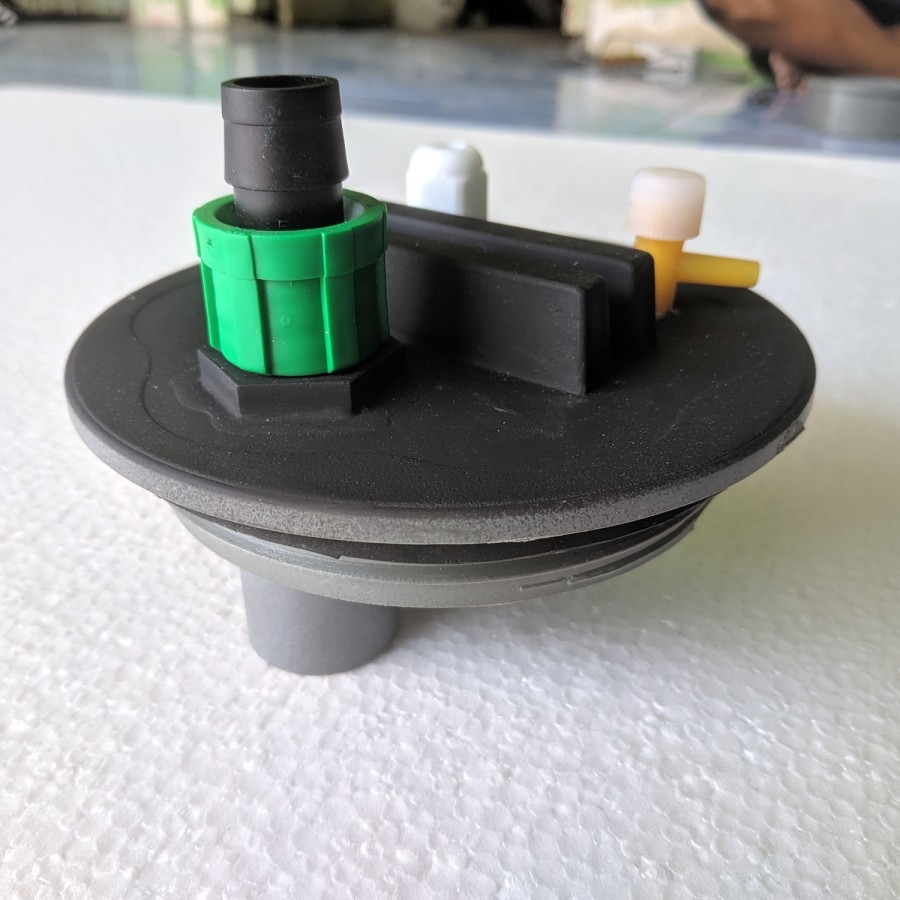 tutup filter diy aquarium tutup filter canister mesin 1200 dan 1600 amara