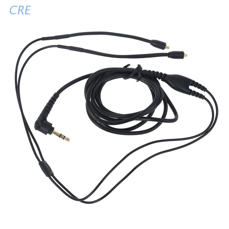 Cre MMCX Kabel Headphone 3.5mm Pengganti Untuk Shure - SE215 / SE315 / SE425 / SE535 UE900