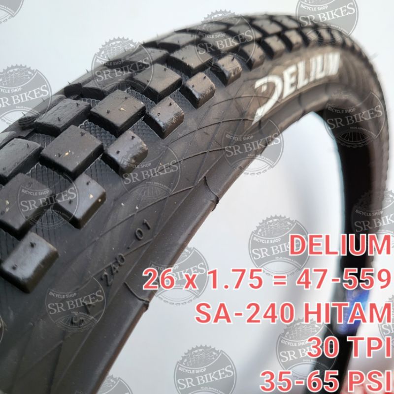 Ban Luar 26 x 1.75 Sepeda MTB Gunung. 30 TPI DELIUM CROSS RANGER