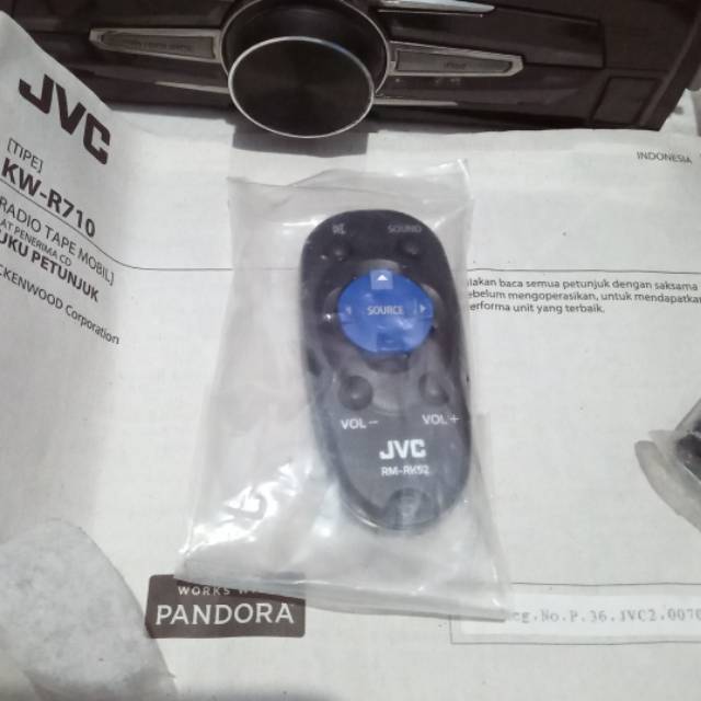 Remot tape JVC Pandora JVC KWR10 original