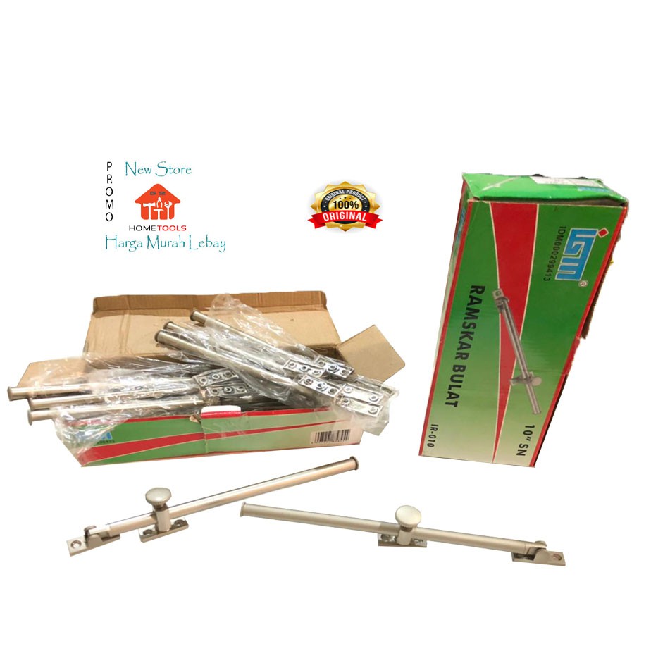 Ramskar Pipa Bulat 10 " Merk IGM- Lamskar Penahan Jendela