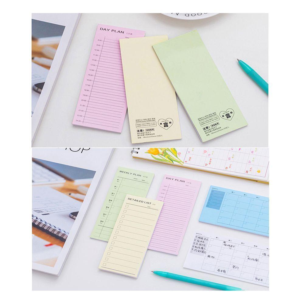 Pineapple Detailed List Stationery Copybook Day Planner Paket Minggu Kertas Stiker