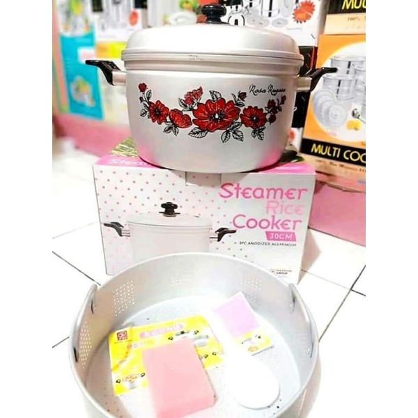Panci Steamer Kukusan Maspion Uk 30cm / Panci Panca Serbaguna Maspion