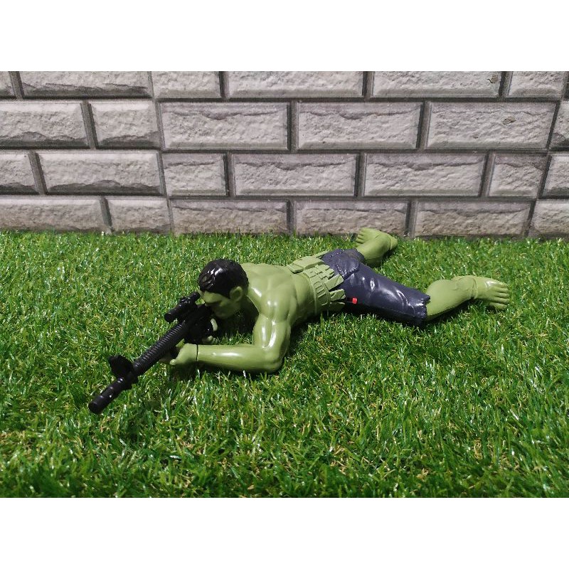 mainan action figure hulk anak edukatif - mainan merayap hulk