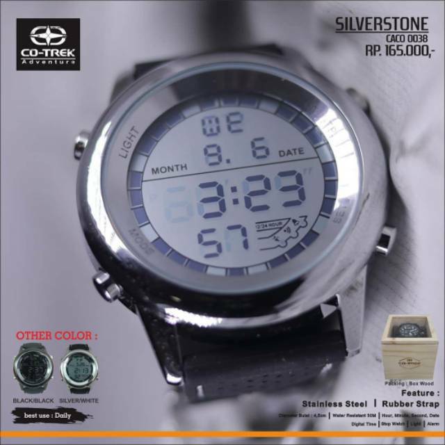 Jam Tangan Co- Trek Silverstone