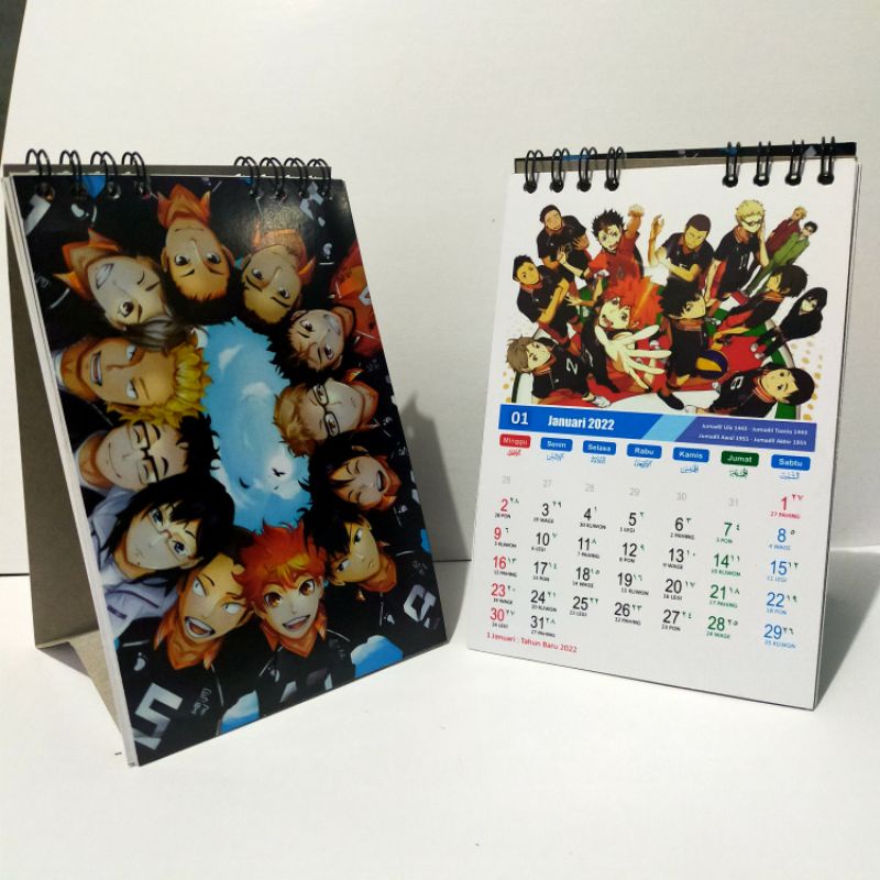 

Kalender anime haikyuu/kalender meja/kalender duduk 2025