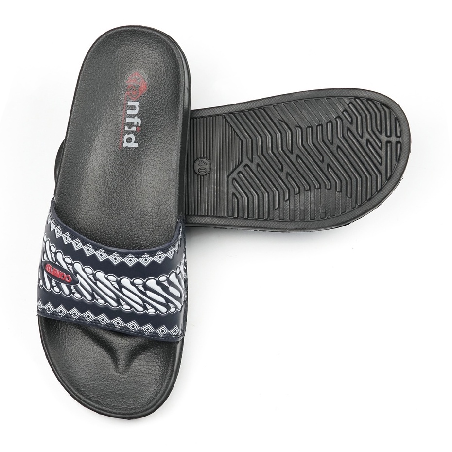 Confid - Sandal Slop Casual Pria (JPR)-4