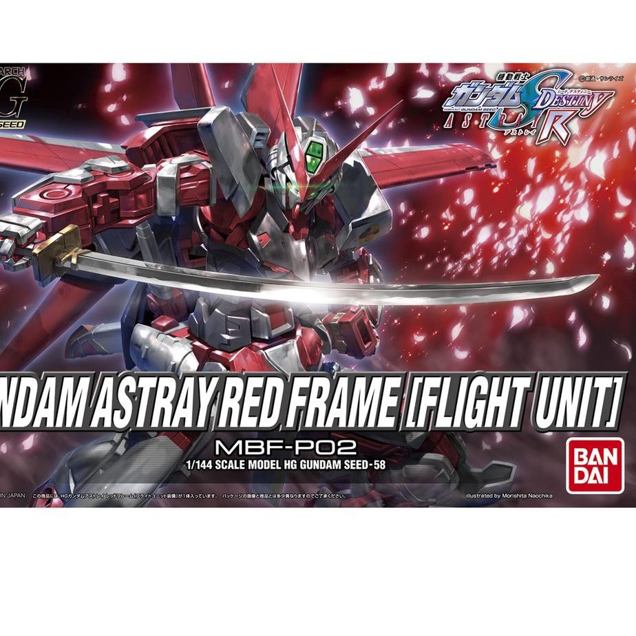 Terbaik.. HG Gundam Astray Red Frame Flight Unit