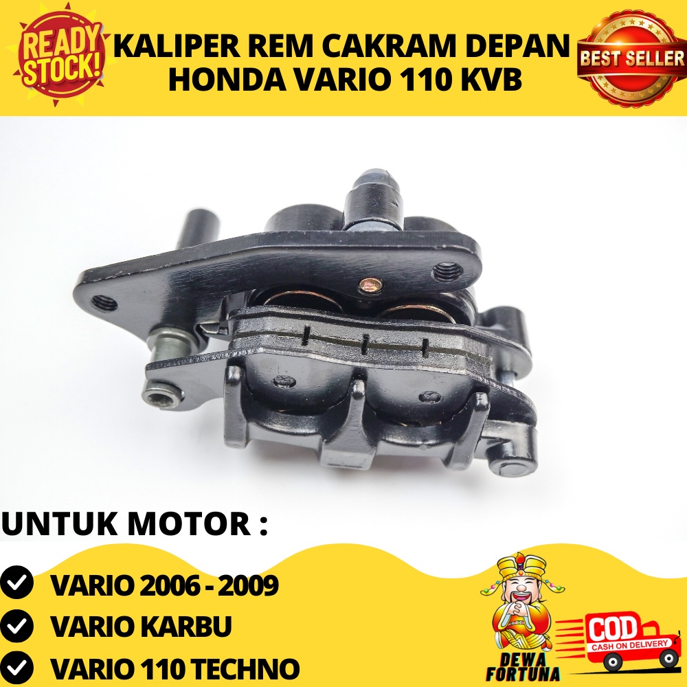 Kaliper Pala Babi Rem Cakram Depan Assy Honda Vario 110 Karbu - 45100-KVB-911