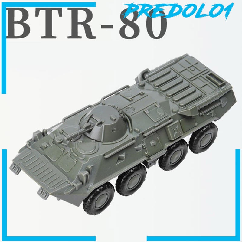 [PREDOLO1] Plastic 4D Assembly Model Kit 1/72 Armoured Vehicle Tank Set Kids Toys Gift