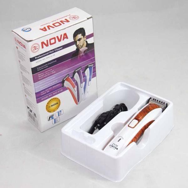 Alat Cukur Rambut Pria Nova NHC-6138 - Pemangkas Rambut - Potong Rambut Elektrik