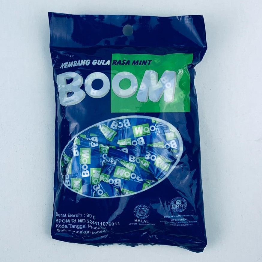 PERMEN BOOM/PERMEN BOLONG RASA MINT 90g