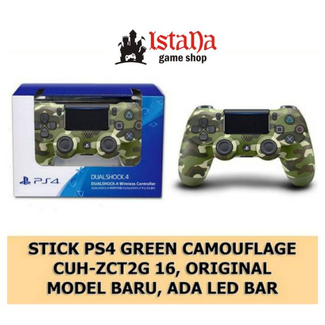 STIK PS4 ASLI GREEN CAMOUFLAGE