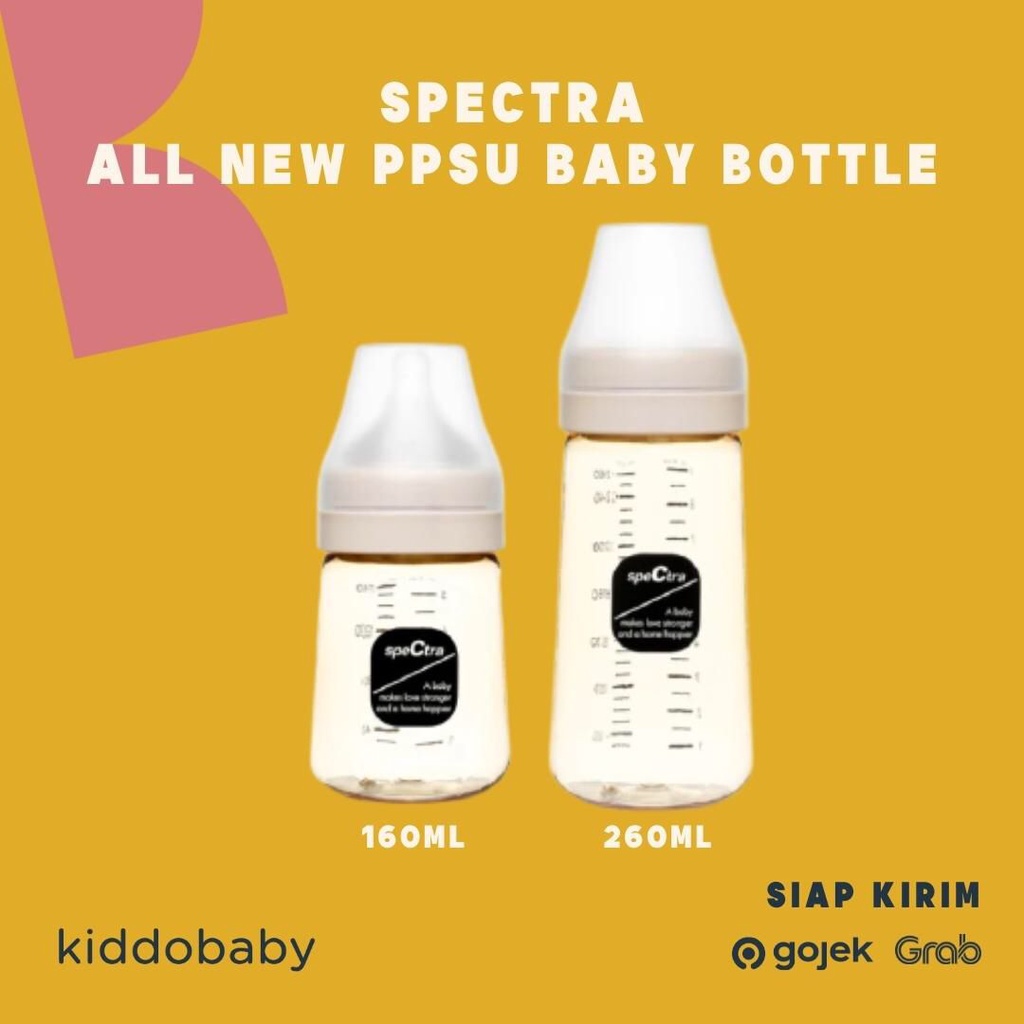 Spectra All New PPSU Baby Bottle | Botol Susu