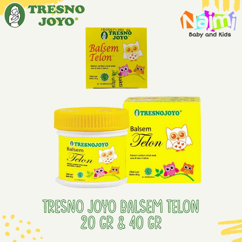 TJ Tresno Joyo Balsem Telon Cream Ointment 20 gr 40 gr