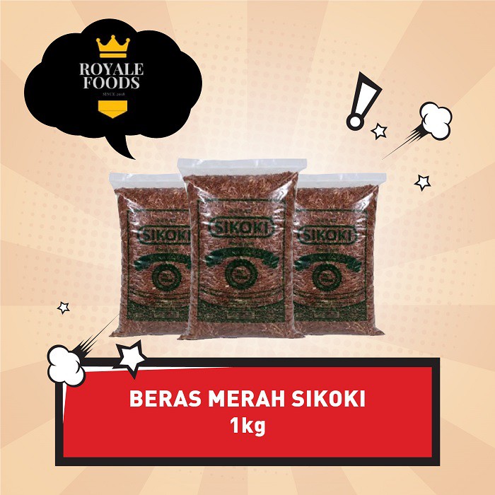 Egg Royale 89gr Bonus Beras Merah Ukuran 1 Kg Lembut Enak Murah Bergizi Pulen