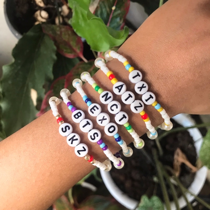 Custom Beads Bracelet Custom Nama (BACA DESKRIPSI)