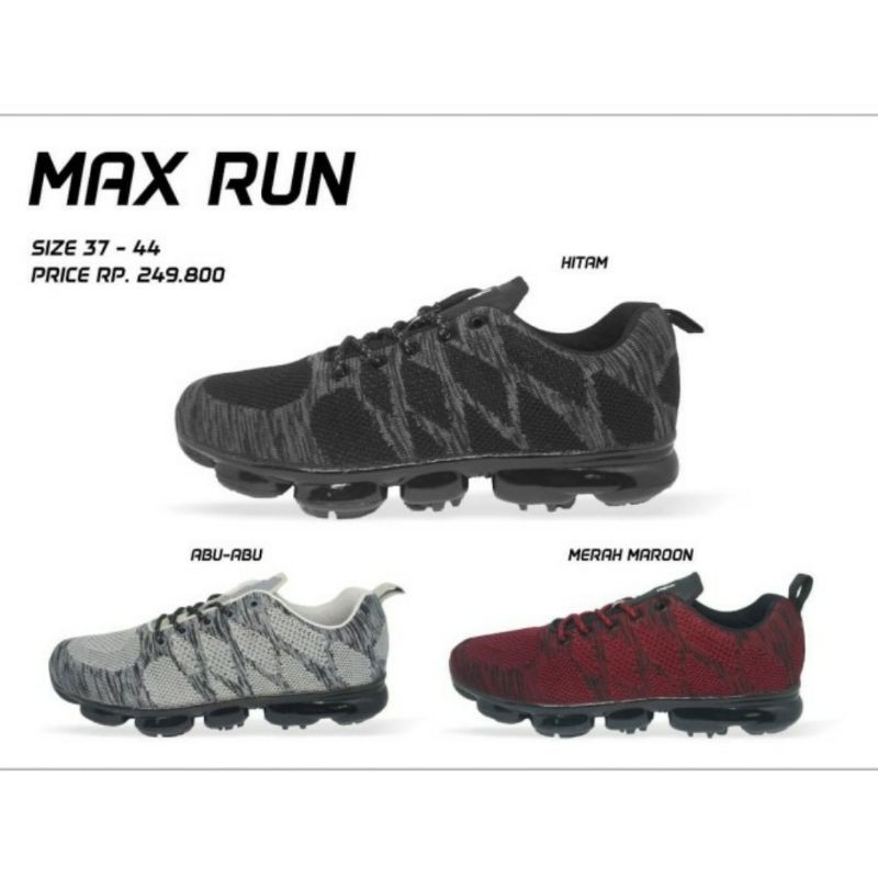 Sepatu Running Men Jogging Lari Pria Ardiles Max Run