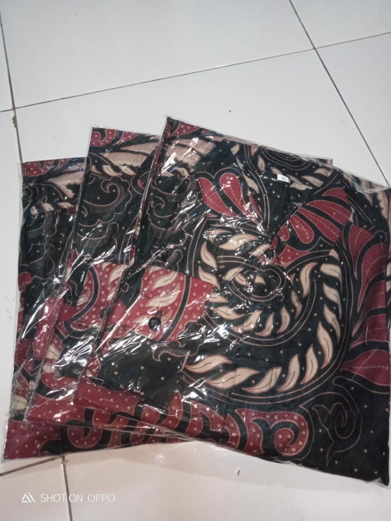 Kemeja Batik Pria Lengan Panjang M L Xl Xxl || Produk Asli Batik Pekalongan