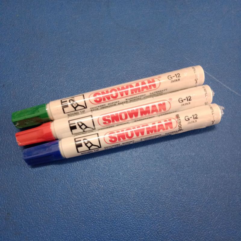 

Spidol Snowman G-12 Permenent Marker