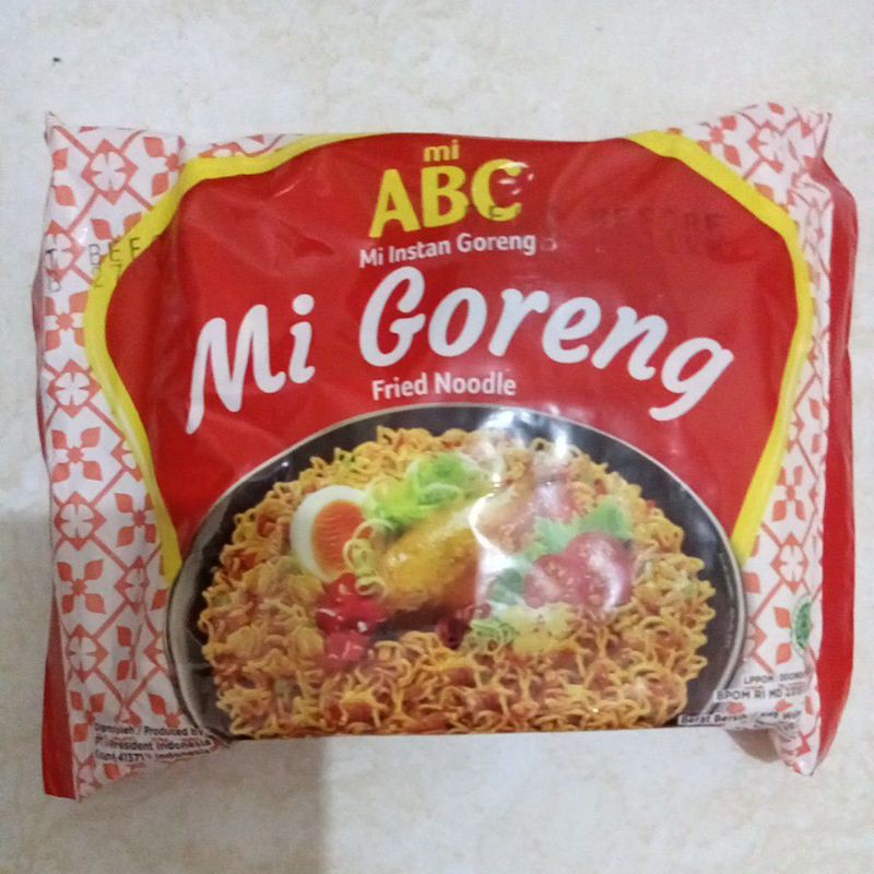

ABC MIE GORENG/ FRIED NOODLE 1 BUNGKUS