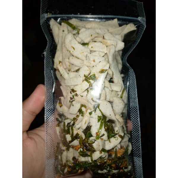 

Basreng kemasan pouche 100gr