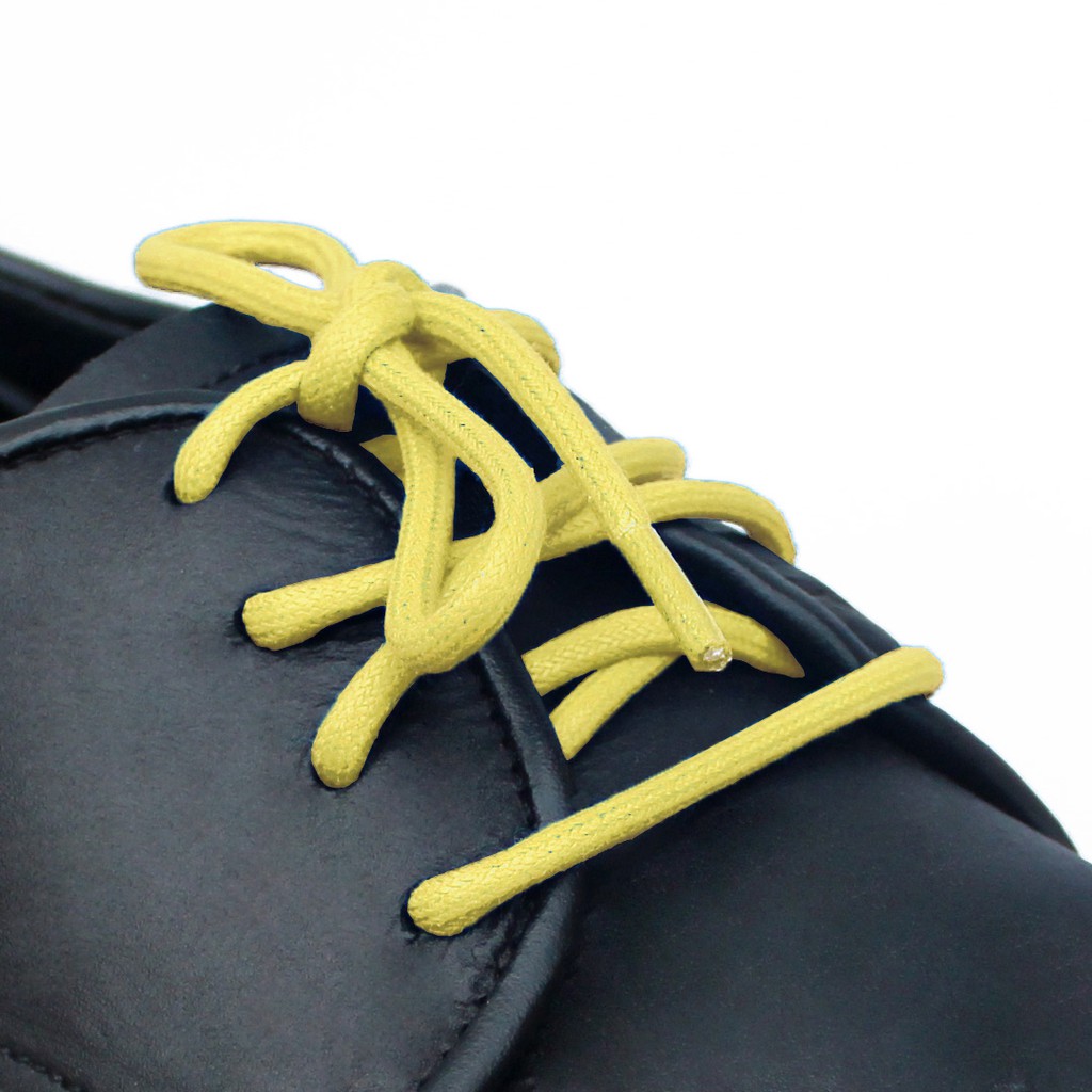 MR Shoelaces RD50 Lemon Tali Sepatu Lilin 2-3mm Bulat Round 50cm 60cm 70cm 80cm 100cm 120cm 150cm