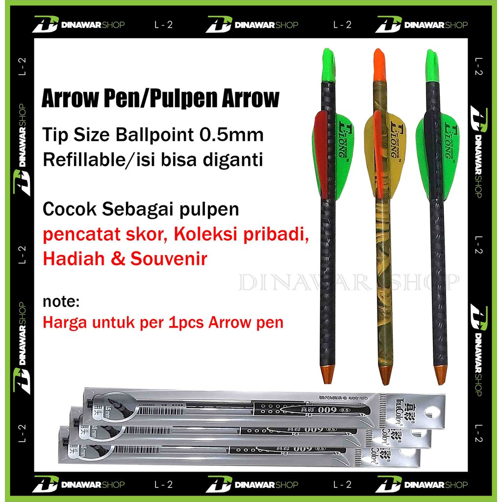 

Arrow pen / Pulpen arrow