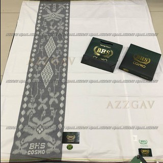 Sarung BHS ORIGINAL Excellent Classic Cosmo MURAH Warna Polos Putih Hitam Motif Kembang Tumpal Mewah Termurah COD Bayar di Tempat