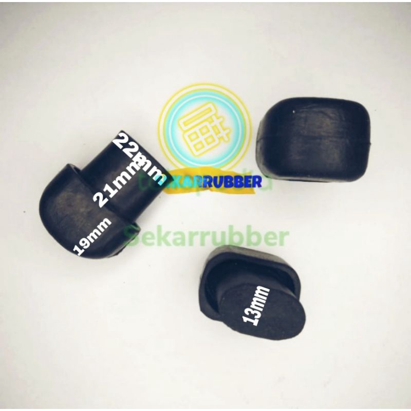 Karet Kaki Kursi Chitose /Meja Kursi Rak Besi Karet Futura