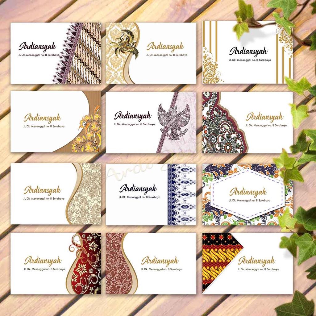 

Cetak Amplop Kondangan, Amplop Buwuhan Costom Series Batik I Amplop sudah ada perekatnya & cetak express