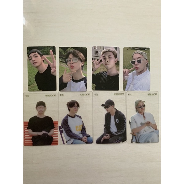 PHOTOCARD / PC IN THE SOOP 2 / PC ITS 2 TAEHYUNG / JIMIN / JHOPE / NAMJOON OFFICIAL