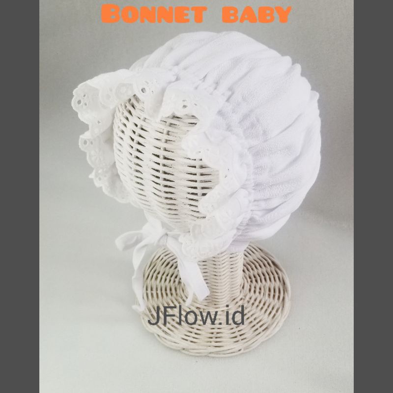 Bonnet bayi baby bonet topi bayi