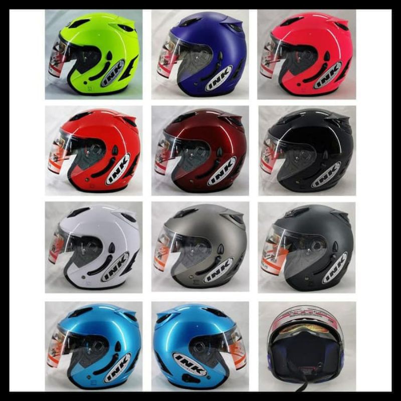 HELM INK CENTRO DOBLE VISOR ORIGINAL FNK TERMURAH